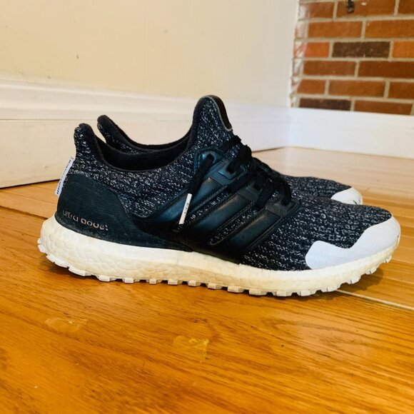 Adidas Ultra Boost 4.0 - Games of Thrones Nights Watch Men’s Size 10  (Used) - Picture 1 of 14